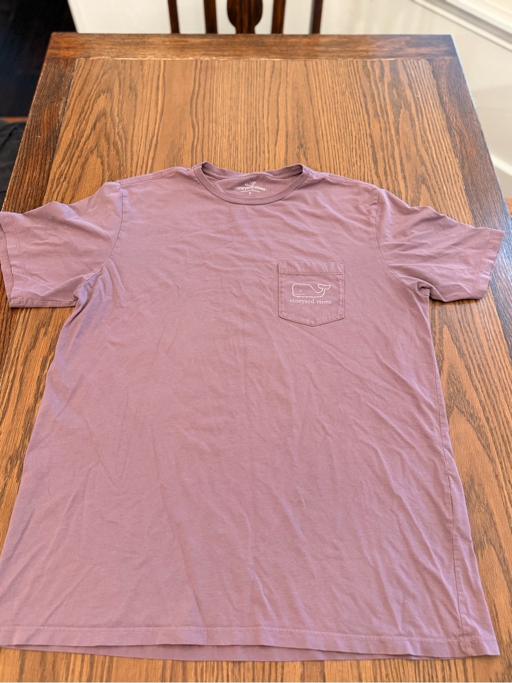 Vineyard Vines Women's Pocket Tee in Mauve